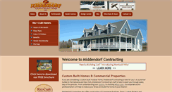 Desktop Screenshot of middendorfcontracting.com